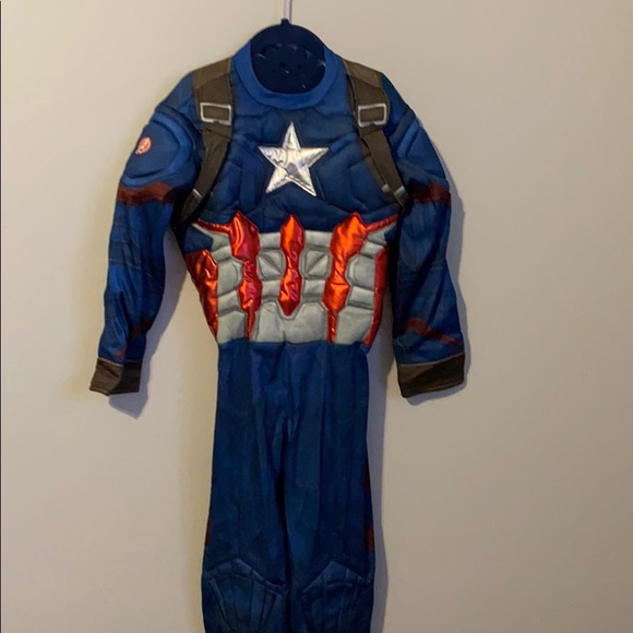Boys Captain America Costume